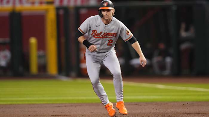 Baltimore Orioles third baseman Gunnar Henderson.